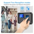 thumbnail image 3 of Biometric Fingerprint Keypad System Electronic USB Time Clock Recorder Attendance Machine Fingerprint Attendance Machine ,Accurate Calculations, 3 of 6