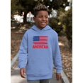 thumbnail image 2 of American Flag 4Th Of July. Hoodie Juniors -Image by Shutterstock,  Small, 2 of 4
