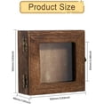 thumbnail image 5 of 3D Shadow Box 3D Picture Frame Wood Display Case with Clear Acrylic Top Display Box 6x6in Display Case Box Picture Frame, 5 of 9