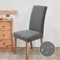 thumbnail image 5 of Chair Slipcovers Set of 4 Stretch Chair Covers Modern Chair Cover Elastic Removable Washable Fitted Slipcover for Dining Chairs Rocking Chair Cover Wedding Office Banquets Parties Decor, 5 of 5