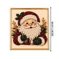 thumbnail image 3 of 11.8'' DIY Christmas Pearl Diamond Painting Art Kit without Frame for Adults Girlfriends, Mothers, Teachers, Grandmothers, 3 of 6