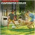 Honeywell 500694CFM Indoor Outdoor Portable Evaporative Cooler with
