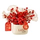 thumbnail image 2 of de bayas rojas artificiales Flor rico Festival de primavera Mesa Adorno de año nuevo chino para comedor Oficina Interior Tienda Decoración , estiloC perfecl Bonsái de simulación, 2 of 8