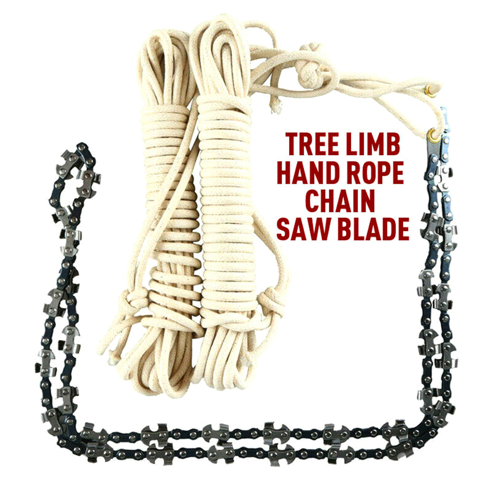 Hand Rope Chain Saw Cutter 