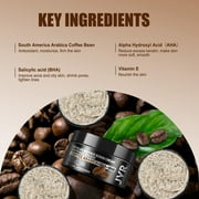 Men's Face Scrub, Deep Cleansing, Removing Blackheads, Facial Scrub for Men Pre-Shave Soften (4.23 oz)