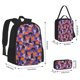 thumbnail image 2 of Balery Halloween Black Cats Mochila Escolar 3 en 1 para Niños - Mochila Resistente con Lonchera Térmica y Estuche - Mochila Escolar para Niños y Niñas, 2 of 7