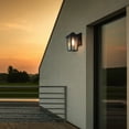 thumbnail image 5 of LNC Farmhouse Outdoor Lantern Wall Sconce with Seeded Glass for Patio,Balcony,Entryway, 5 of 13