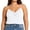 White-01, variant on Perfectbot Women's Plus Size Lace Trim V-Neck Cami, Flowy Casual Spaghetti Strap Tank Top Sizes L-4X
