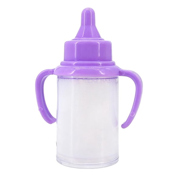 Dolls Magic Milk Bottles Juice Bottles Pretend Play Toy Plastic Nipple Bott