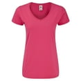 thumbnail image 1 of Fruit Of The Loom T-Shirt Iconique à Col en V pour Femmes, 1 of 3