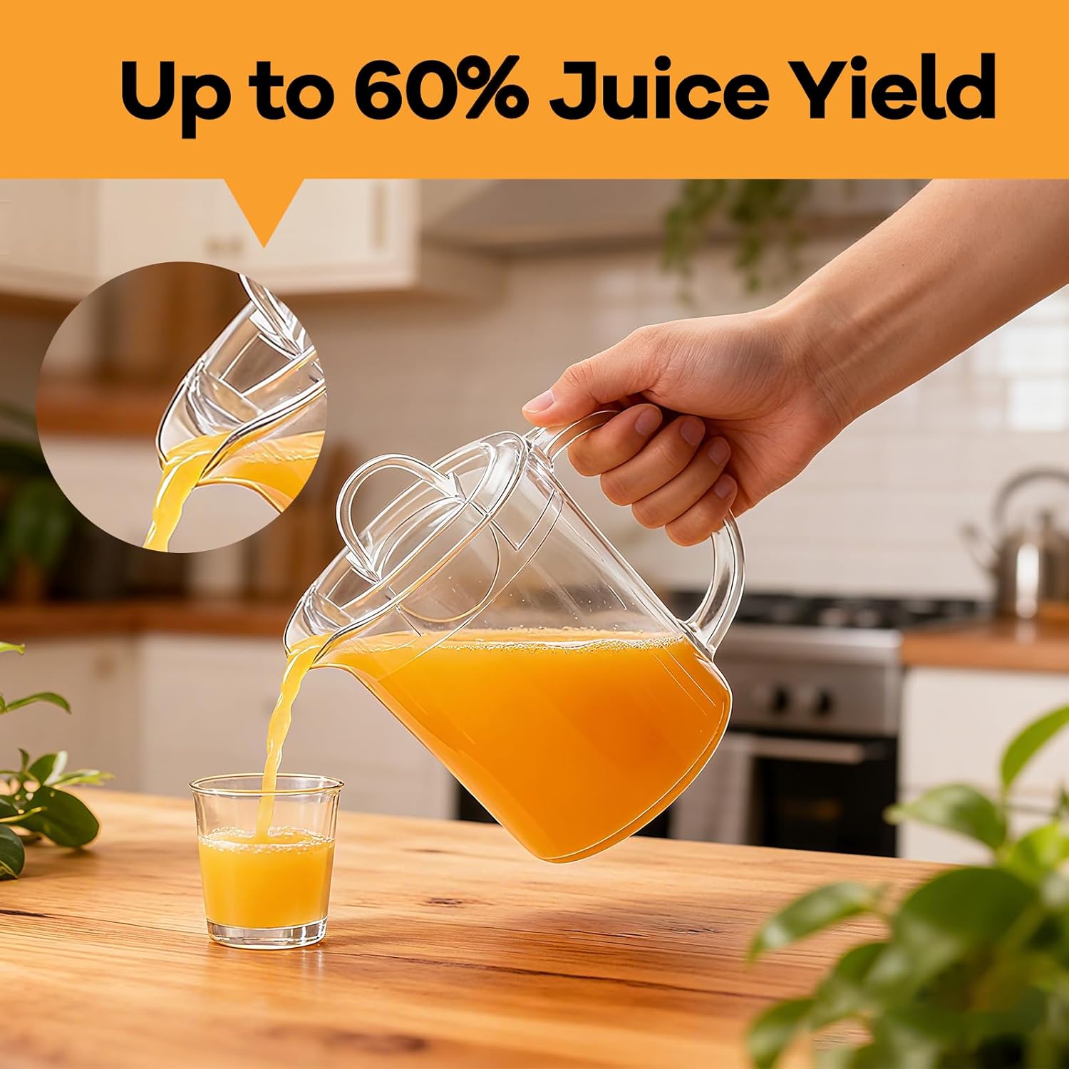 Centrifugal Juicer Machines, 700W  Extractor with 3" Feed Chute for Whole Vegetable and Fruit, Electric Juicer with Dual-Speed Quick Juicing, Easy to Clean, , Silver