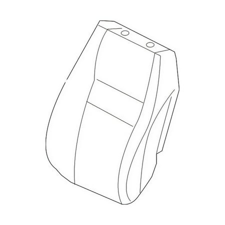 Genuine OE Honda Seat Back Cover - 81121-SNE-A02ZA Fits select: 2010 HONDA CIVIC DX, 2009 HONDA CIVIC VP