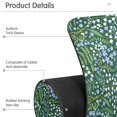 thumbnail image 4 of Yayeee Faucet Mat for Kitchen Sink 30" Diatomite Long Splash Guard Pad, Blue Wildflower Pattern, 2 Pack, 4 of 7