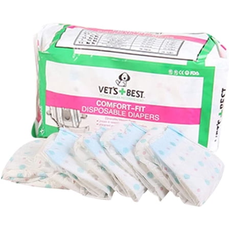 Merek Dog Diapers Disposable Female Dog Diapers 10pcs Leak-Proof