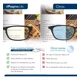 thumbnail image 5 of Paquete De 5 Lentes 1 Dioptría Magma Life Para Computadora Y Lectura Con Tecnología Blue Light, Modernos Armazones En Color Negro, Gafas Para Hombre Y Mujer, 5 of 8