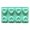 Green, variant on Yatlte Heart Molds, 8-Cavity Heart Shaped Chocolate Molds for DIY love Ice Cubes, Valentine's Day Candy,Whiskey, Drinks