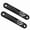 shape：Diamond 1 Pair 170, variant on Bicycles Left Crank Arm Square/Diamond/Spline Left Hand Taper Crank Aluminum Alloy Electric Bike Crank Easy to Use