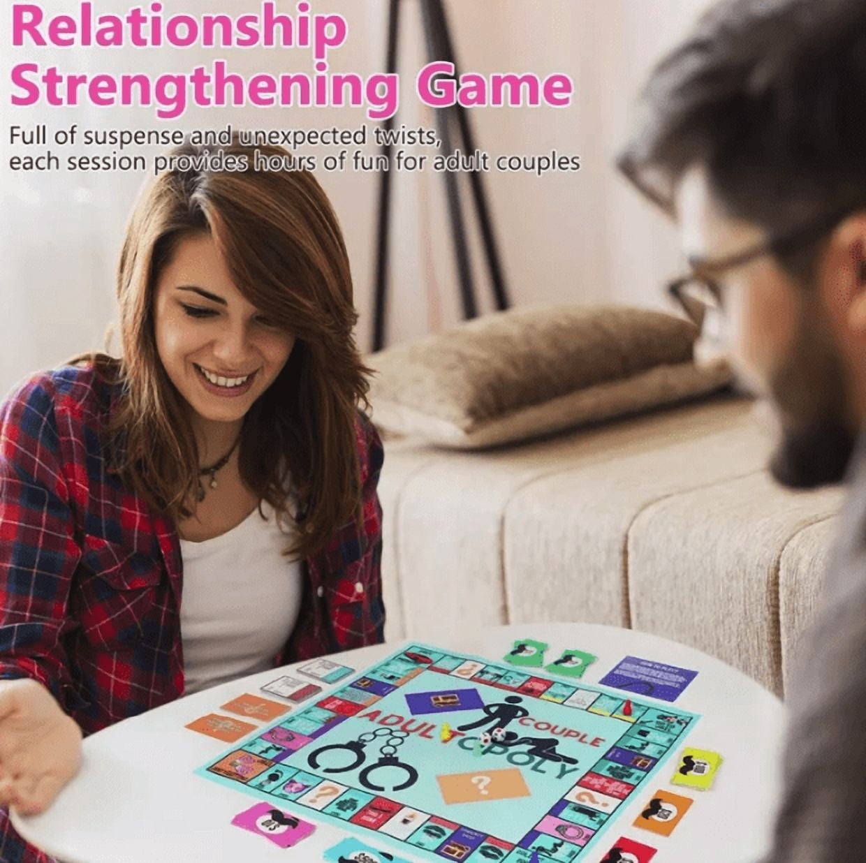 Adultopoly Board Game |  Couples Game for Date Night | Unique Gift for Him & Her