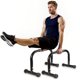thumbnail image 1 of Barra de flexiones Parallettes Bars AmazeFan High Steel de 30 cm, color negro, 1 of 7