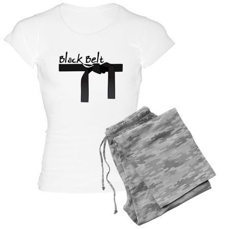 

CafePress - Black Belt - Women s Light Pajamas