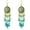 Blue, variant on Handmade Bohemian Earrings Vintage Drop Dangle Earrings for Women Colorful Boho Flower Beaded Tassel Earrings Drop Earrings Boho Ethnic Water Drop Statement Earrings