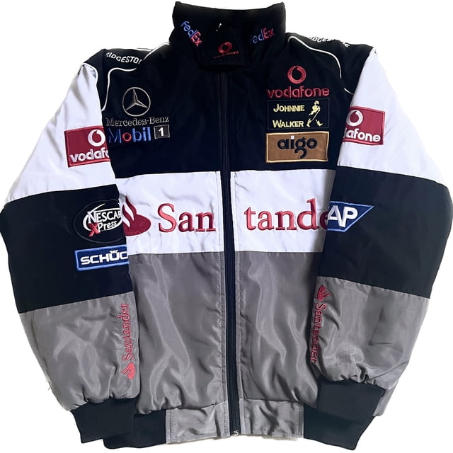 F1 Racing Jacket All Styles Embroidered Racing Suit Motorcycle Jacket F1 Team Racing Suit Style 3 -WEVALLEY