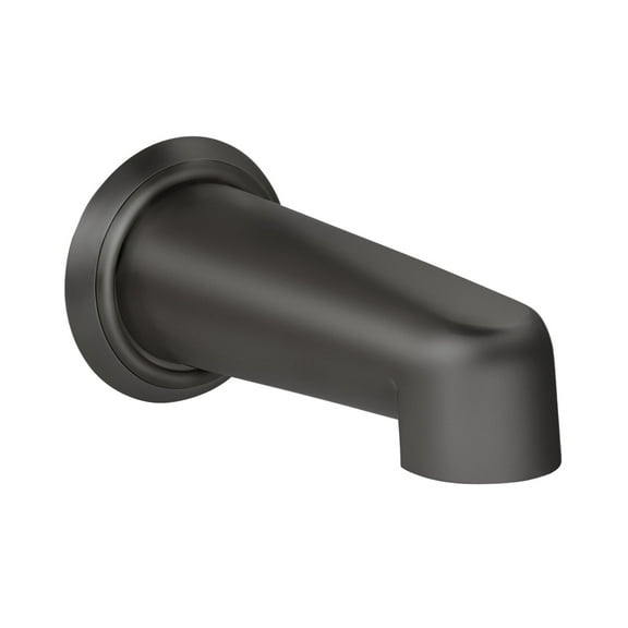 Miseno Mnotsnd200 6-1/2" Non-Diverting Tub Spout - Black