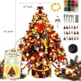 thumbnail image 3 of PYURTEP DIY Beaded Christmas Tree Kit, Winter 3D Bead Holiday Craft Set for Adults, Creative Handmade Small Christmas Tree for Holiday Gift, 3 of 5