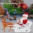 thumbnail image 3 of Revilium New Santa Claus Doll Elk Sleigh Toy Coche eléctrico universal con música, Merry Christmas Kids Gift, Home Christmas Decor Zhivalor LL-1302, 3 of 7