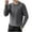Dark Gray, variant on NTACZA Button Up Winter Sweaters for Men Green Cable Knit Polos Pullover Solid Classic Fit Sweaters Mens Jumper L