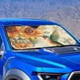 thumbnail image 2 of Yuyamidu Hummingbird Sun Shade for Car Window Sunflower Car Sun Shade Windshield for Truck SUV Van Automobile Accessories Blocks Sun Glare UV and Heat, 2 of 7