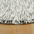 thumbnail image 4 of Mainstays Stripe Fringe Fabric Placemat, Black, 17" Round, 1 Piece, 4 of 5