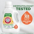Arm & Hammer Sensitive Skin Free & Clear, 105 Loads Liquid Laundry