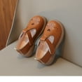 thumbnail image 4 of Girl Shoes Girls Summer Shoes The Girl's Solid Color Adjustable Soft Soled Small Leather Shoes And Casual Shoes Are Suitable For Any Occasion, 4 of 4