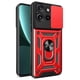 thumbnail image 1 of For Motorola Edge 50 Neo 5G Case with Slide Camera Lid PC+TPU Kickstand Phone Cover - Green, 1 of 5