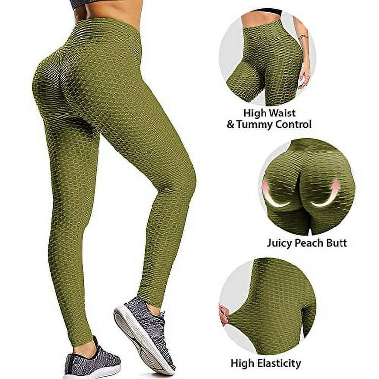 Ciana Best Workout Butt Lifting Leggings Seamless Scrunch Butt