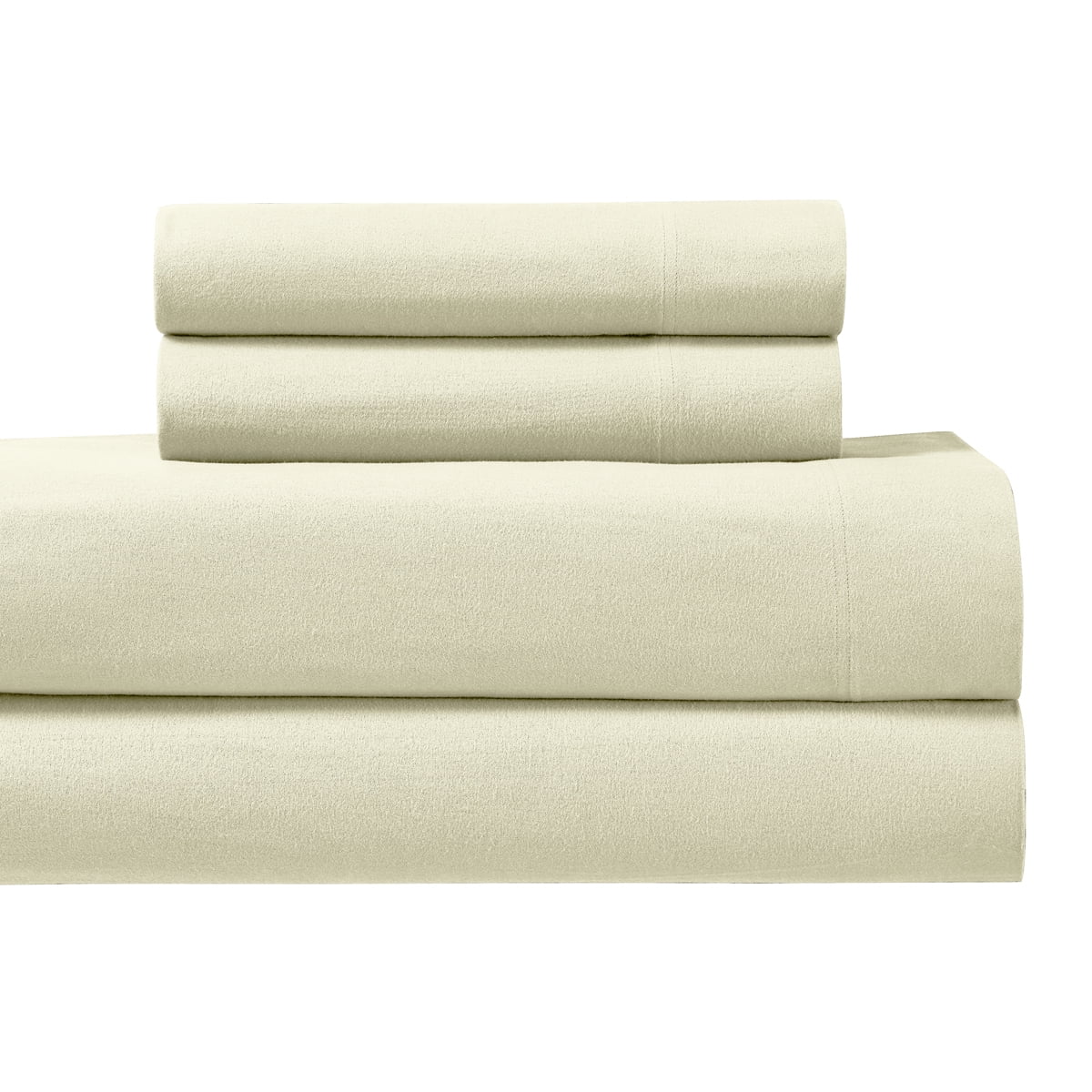 170GSM Heavyweight 100 Cotton Queen Size Flannel Sheet Sets Ultra Soft