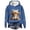 Blue, variant on Cute Highland Cow Drinking Coffee Graphic Womens Hoodies 2025 Christmas Long Sleeve Comfort Warm Sweatshirts Fall Winter Baggy Fun Print X-Mas Holiday Hooded Tops Orange S