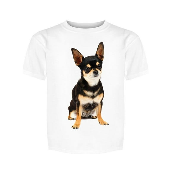 Chihuahua Dog With Ears Up Tee Girl's -Image by Shutterstock