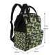 thumbnail image 2 of Disketp Camouflage Dinosaur Mochila de Pañales de Gran Capacidad con Múltiples Bolsillos, Mochila de Viaje Multifuncional para Bebé, Unisex, Moderna y Resistente, 2 of 6