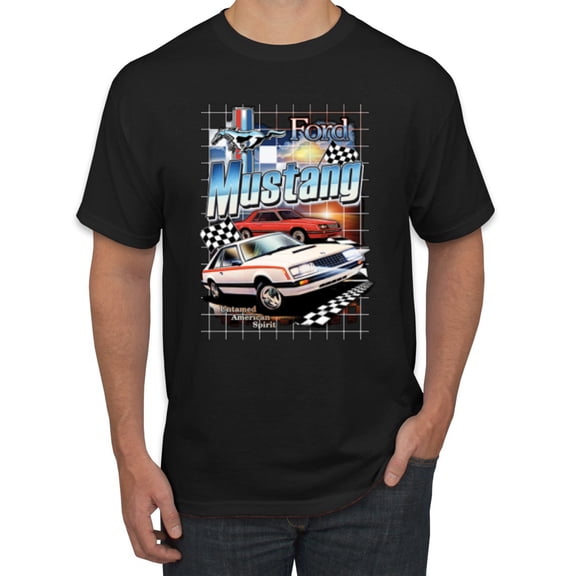 Wild Bobby Mustang Untamed American Spirit Ford Men Tee