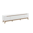thumbnail image 2 of Mueble TV 85" 3 Puertas 218cm Blanco Kappesberg, 2 of 11