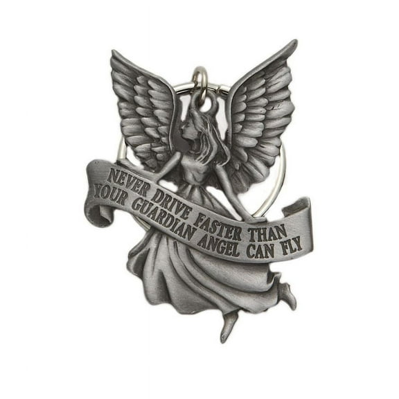 Extel Pewter Guardian Angel Key Chain