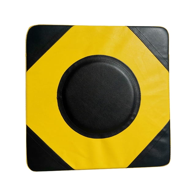 1 Uds. Bolsa de boxeo para perforar de , equipo de equipo de cuadrado, bolsa de arena, almohadilla de de espuma , amarillo negro DYNWAVEMX Almohadilla de perforación de pared