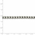 thumbnail image 2 of Beautiful Sterling Silver 5.20mm Round Box Chain, 2 of 2