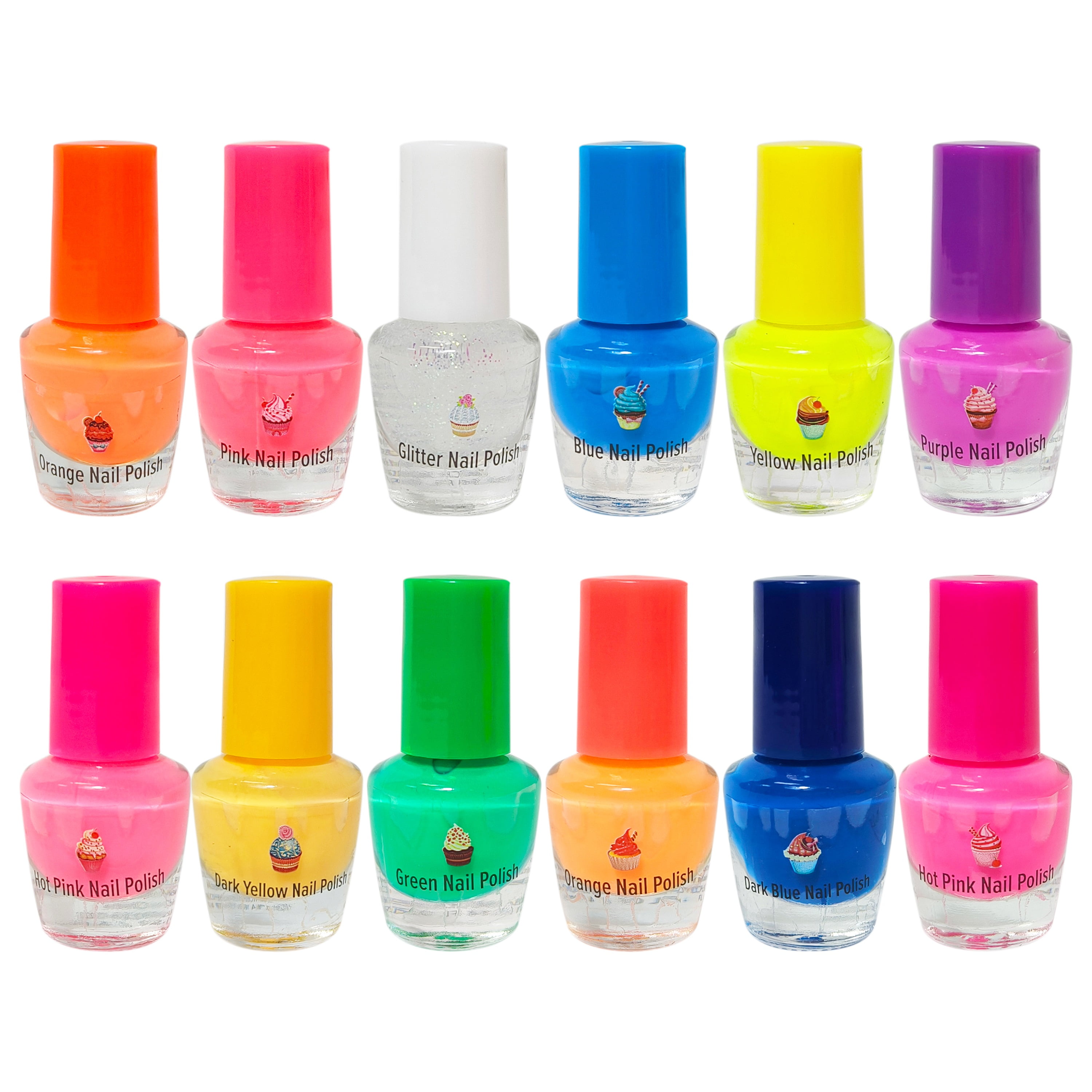 Simple Sweet Nail Polish Set, 12 Pieces, Simply Party