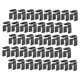 thumbnail image 5 of unbranded 40Ud Sujetadores De Cable Para Soporte De Micrófono Material Plástico Negro Duradero, 5 of 8