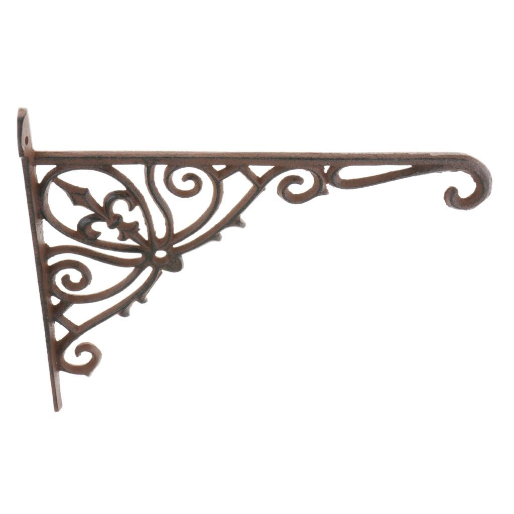 Cast Shelf Brackets Wall Mounted Floating Shelf Brackets described+as described, L L