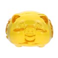 thumbnail image 1 of 1 pieza de adorno de cristal con forma de cerdo de la fortuna para decoración del hogar, artesanía Feng Shui para sala de estar, 1 of 8