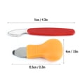 thumbnail image 3 of Watch Repair Tool Watch Case Opener Tool Stainless Steel + Plastic 2Pc Watch Case Opener Knife Watchmaker Jewelry Repair Pry Open Dial Tools, 3 of 8